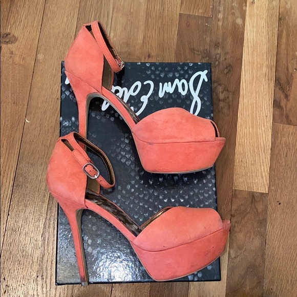 Sam Edelman Marina Heel, Flamingo. 8. Like new - Picture 2 of 9